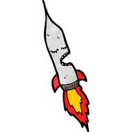 Cartoon Missile N35