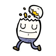 Egg Cartoon Character N16