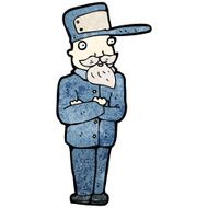 cartoon ticket collector N3