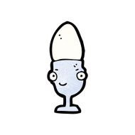 boiled egg cartoon N14