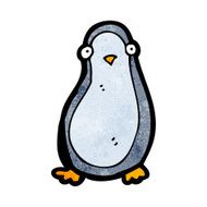 Cartoon penguin N72