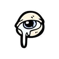 crying eye cartoon N3
