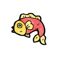 Cartoon Fish N196