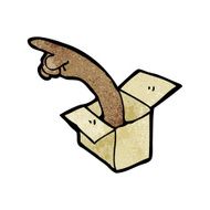 arm in box cartoon N5
