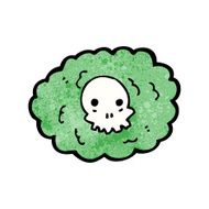 cartoon death gas cloud N4