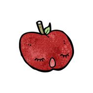 Cute Cartoon Apple N15