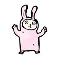 cartoon rabbit costume N12