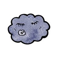 Cartoon Rain Cloud N53