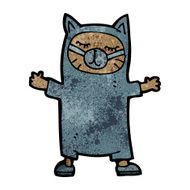 cartoon cat costume N16