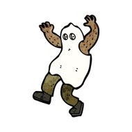 cartoon ghost costume N23