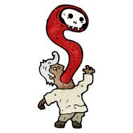 cartoon man possessed by demon N2