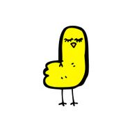 Cartoon Bird N420
