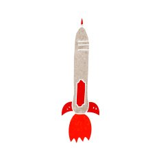 Cartoon Missile N32