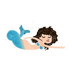 Cartoon Mermaid N67