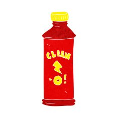 cartoon cleaning product N9
