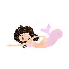 Cartoon Mermaid N68