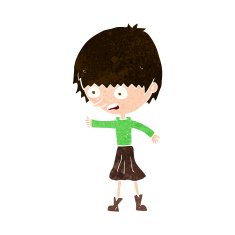 cartoon woman stressing out N20