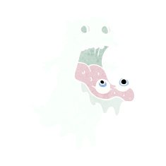 cartoon gross ghost N51