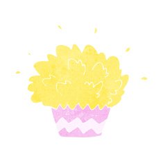 cartoon exploding cupcake N10