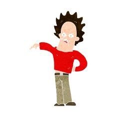 cartoon nasty boy N10