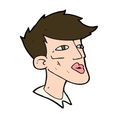 cartoon male model guy N10