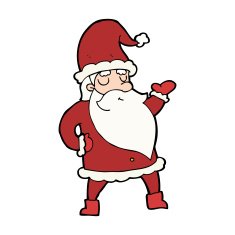 Cartoon Santa Claus N342