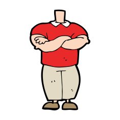 cartoon body (mix and match cartoons or add photo faces) N32