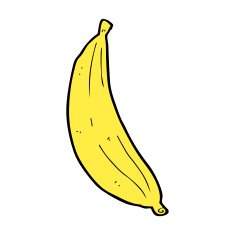 cartoon happy banana N11