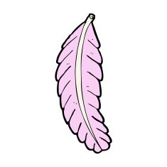 Cartoon Feather N55