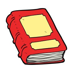 cartoon old book N20
