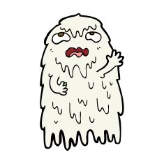 gross cartoon ghost N24