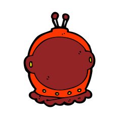 cartoon astronaut helmet N42