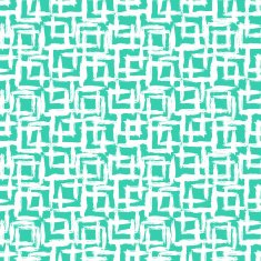 Geometric pattern with small hand painted squares N2