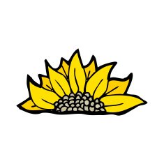 cartoon flower N437