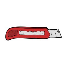 Cartoon Knife N31