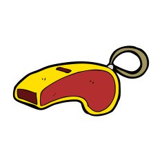 cartoon whistle N28