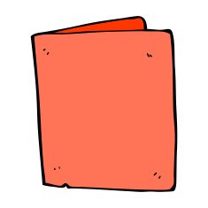 cartoon folded card N10
