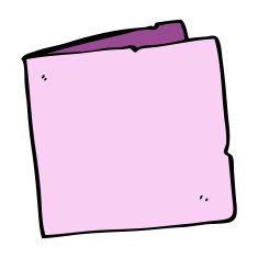 cartoon blank card N10