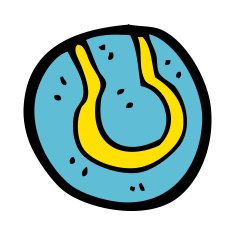 Cartoon Tennis Ball N30