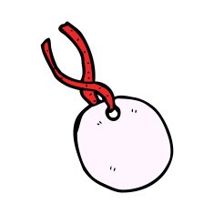 cartoon gift tag N20