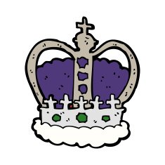 cartoon royal crown N9
