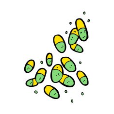 cartoon medical pills N18
