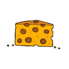 Cartoon Cheese N19