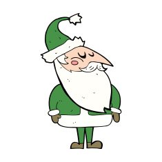 Cartoon Santa Claus N346