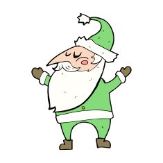 Cartoon Santa Claus N347