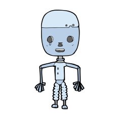 Cartoon Robot N288