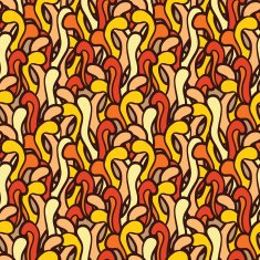 colorful doodle pattern