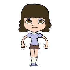 Cartoon Girl N71