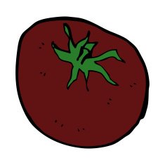 Cartoon Tomato N149