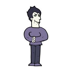 Cartoon Vampire N165